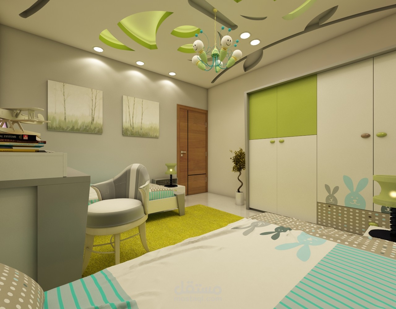 غرفة نوم أطفال (اولاد)