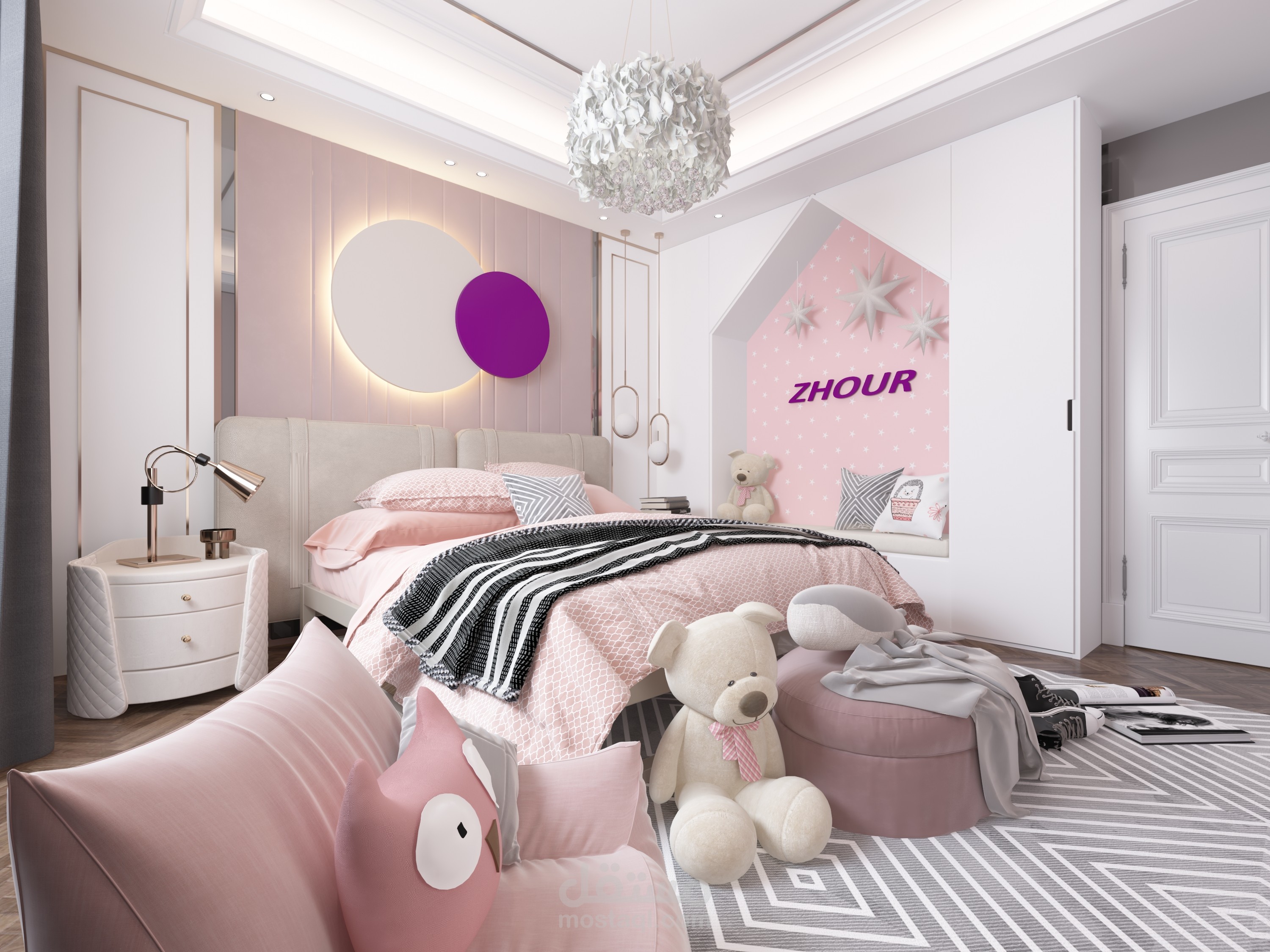 غرفة نوم أطفال بنات