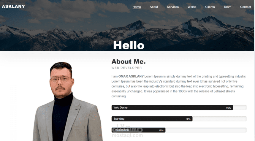 Portfolio Website
