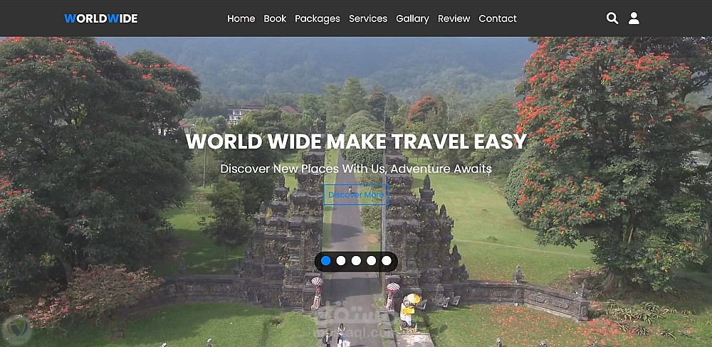 Travel website