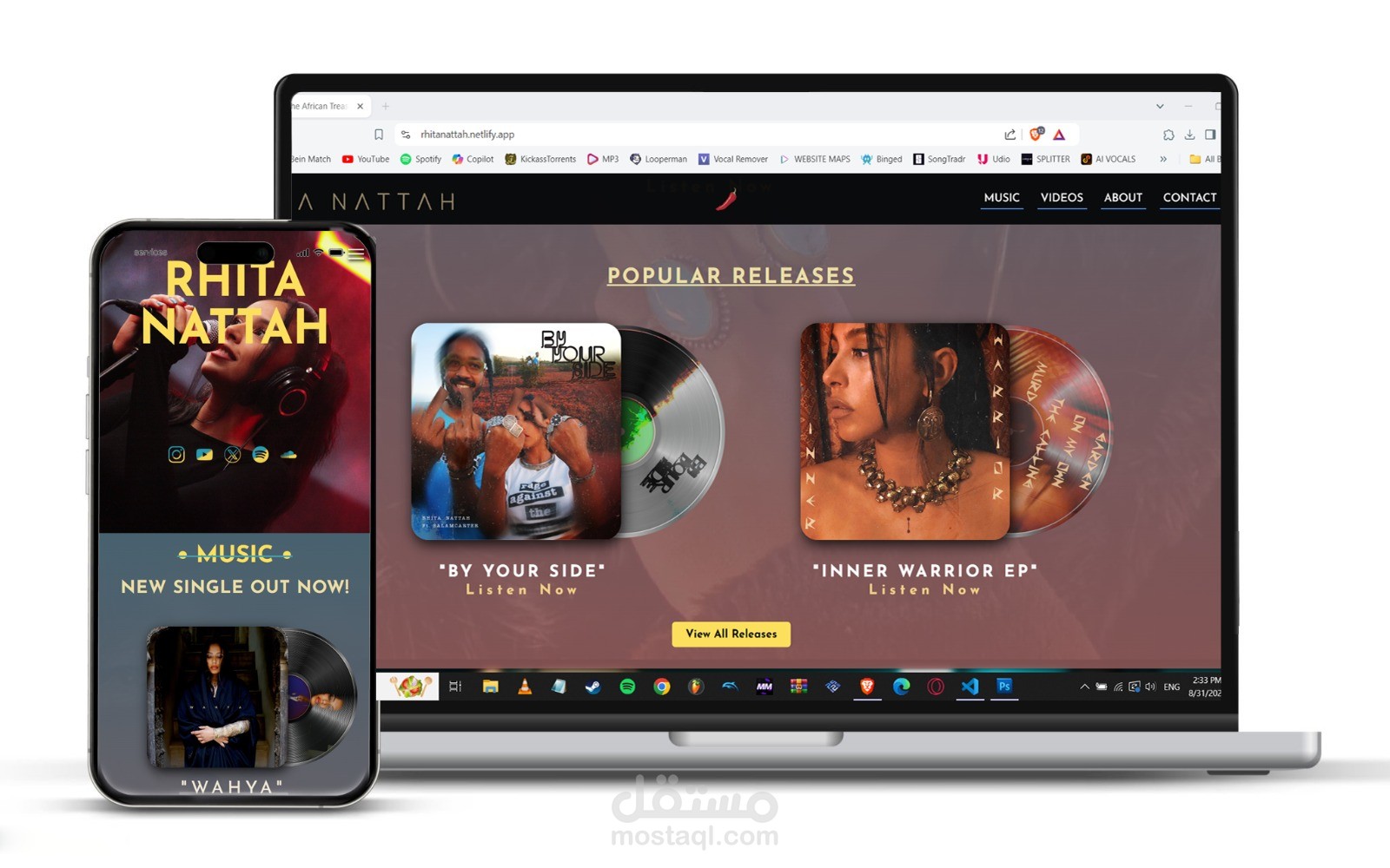 Websites for Music Artists