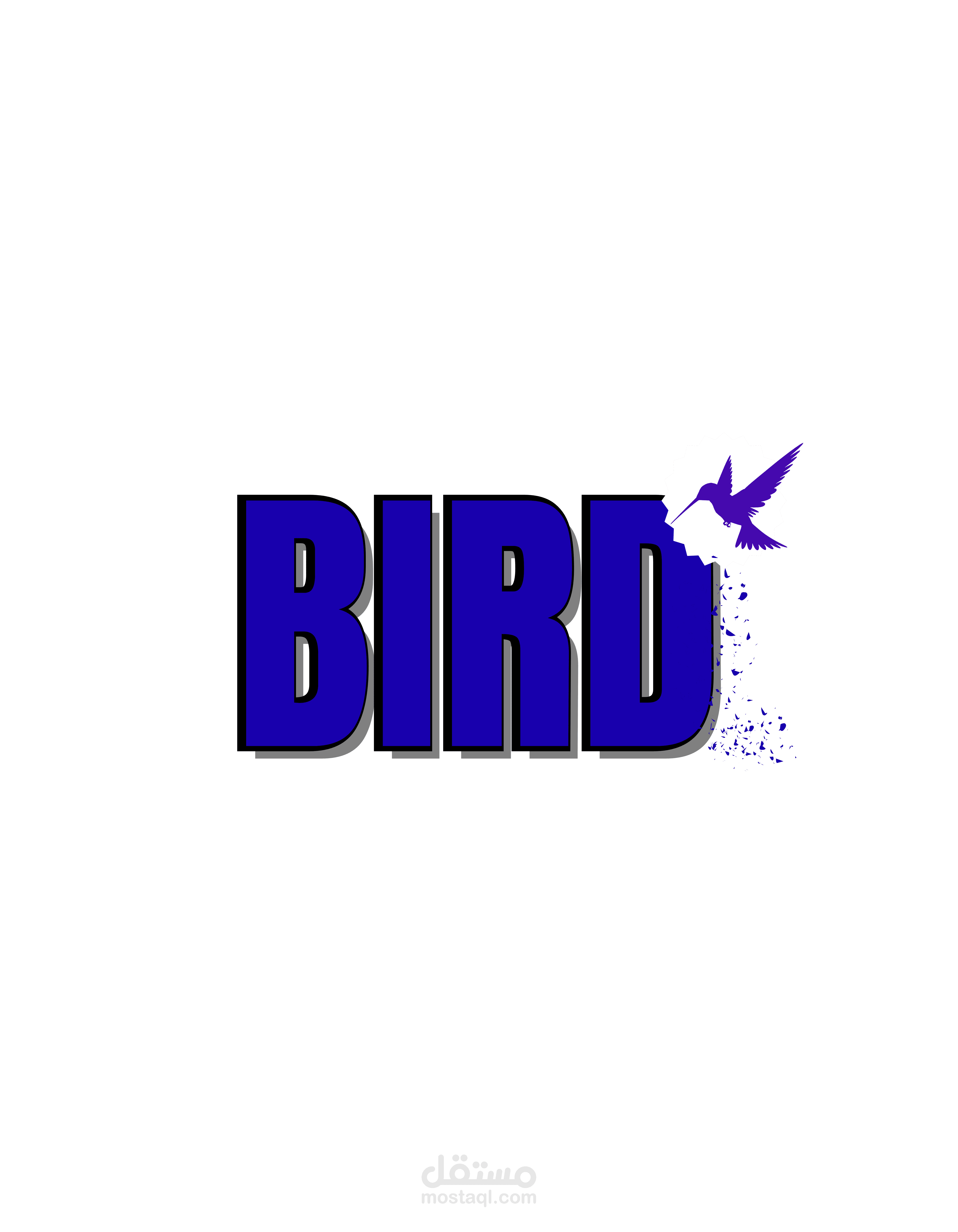تصميم شعار Bird