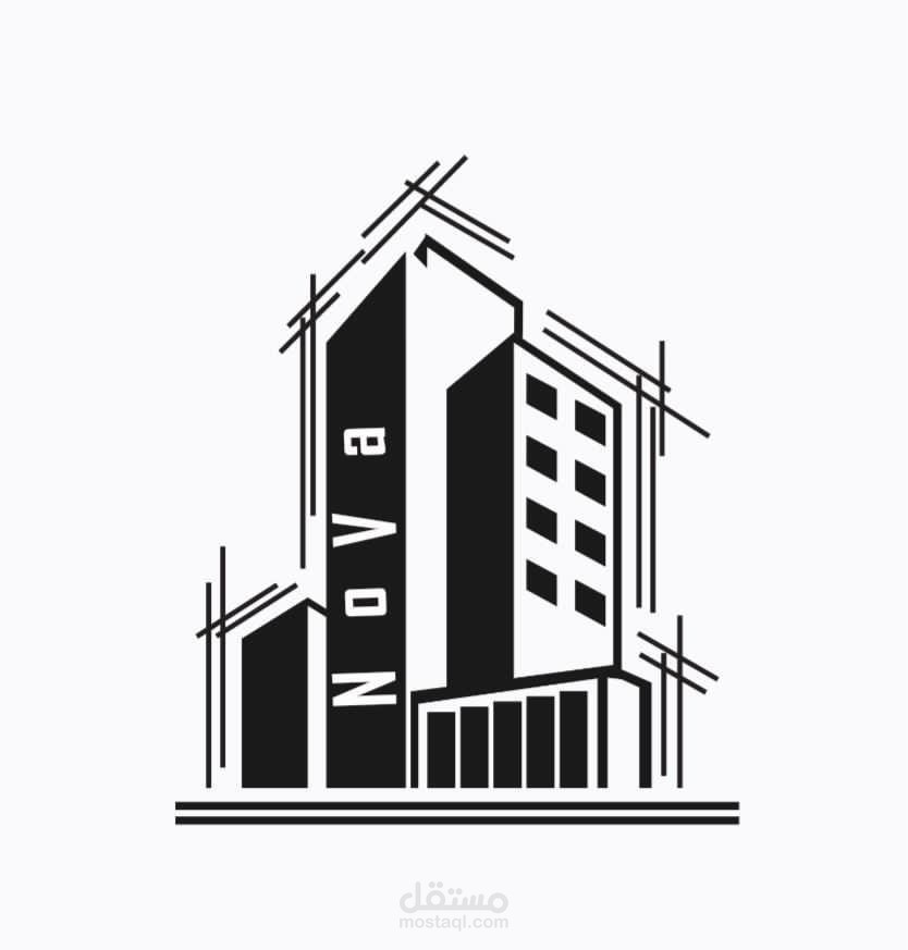 Logo Design for Real Estate Agency and Language Institute