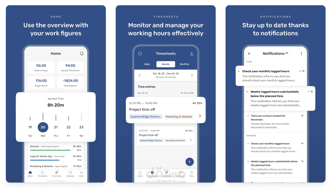 Organitz mobile app