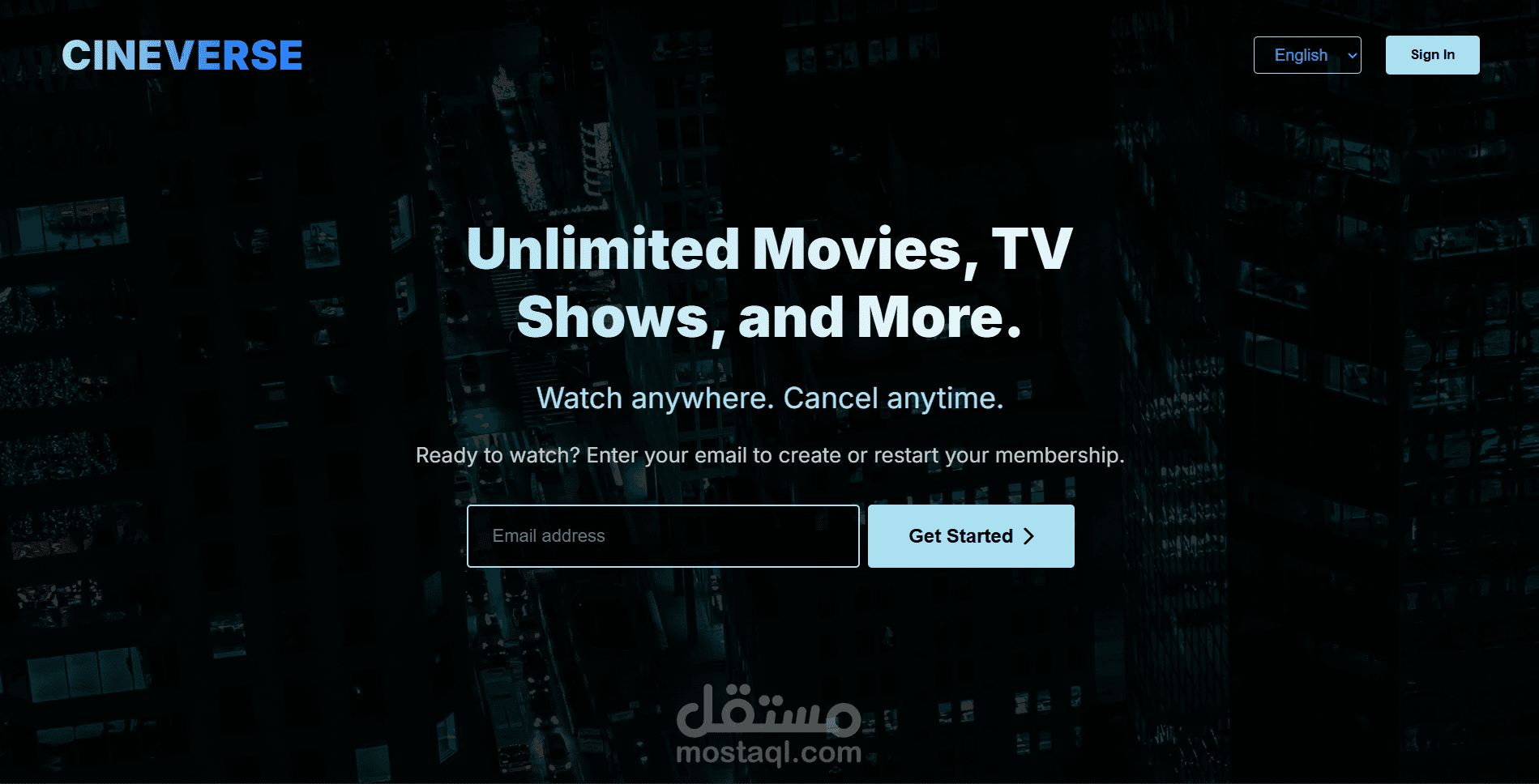 موقع cinverse شبيه netflix