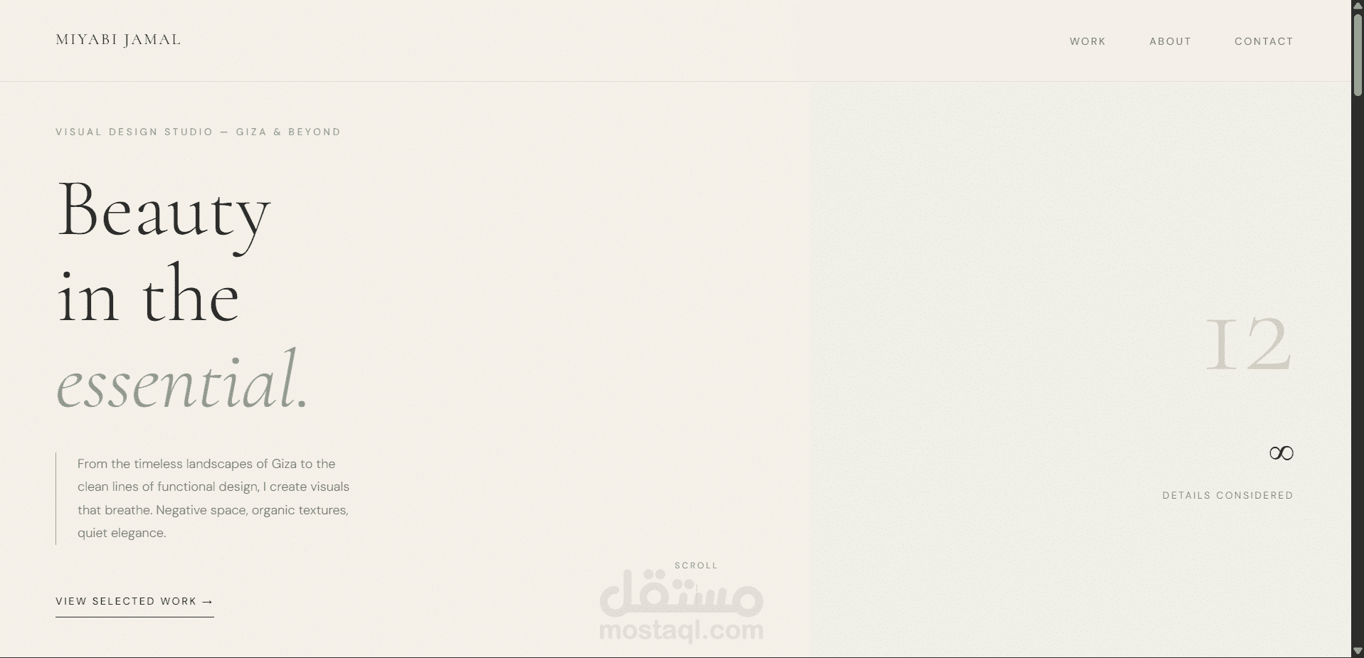 portfolio for my designs