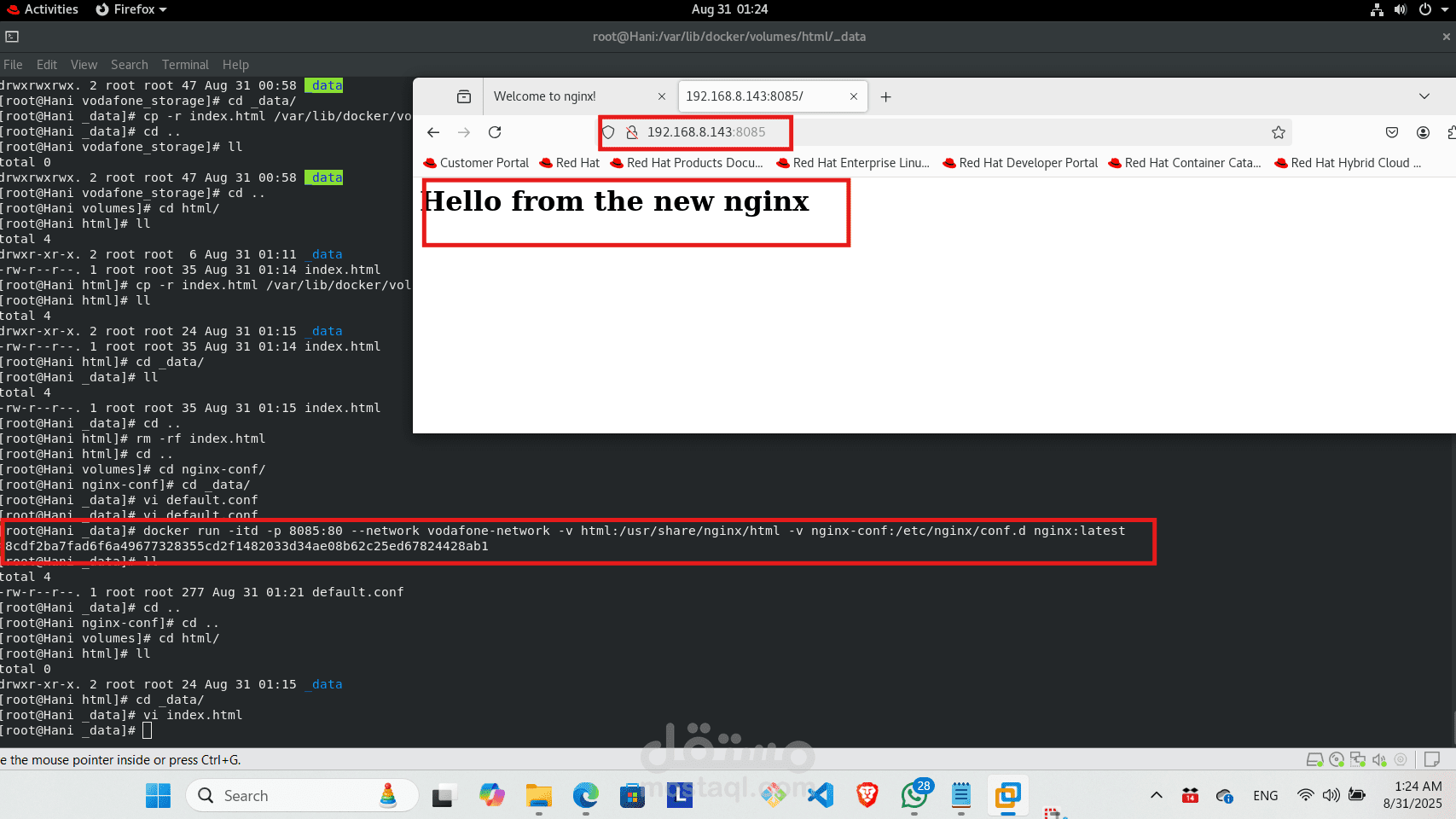 nginx image