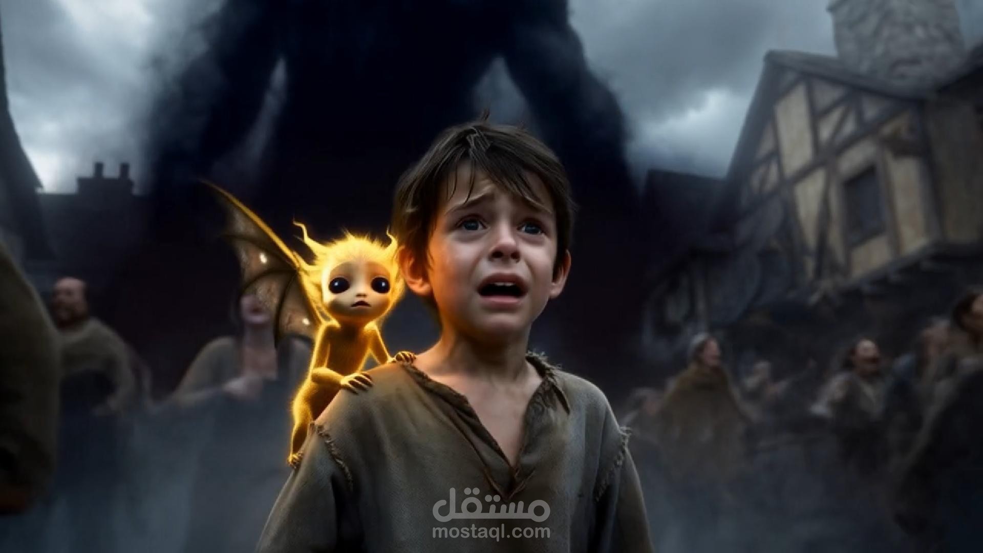 إعلان تشويقي سينمائي لقصة فانتازيا باستخدام الذكاء الاصطناعي