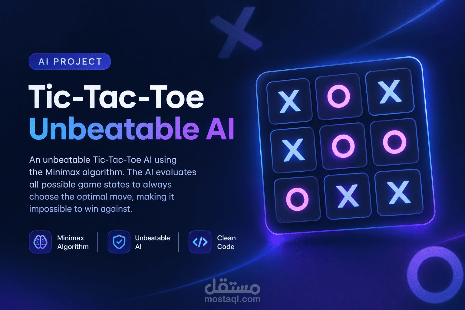 Unbeatable Tic-Tac-Toe AI