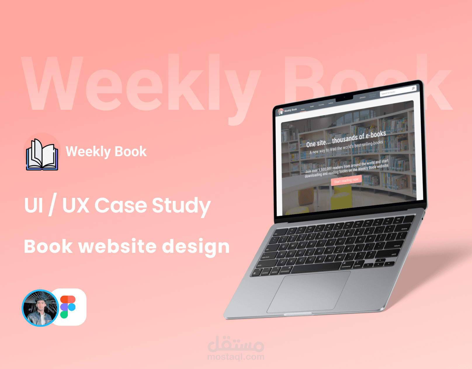 تصميم صفحة موقع ويب عصرية وسهلة الاستخدام UI/UX