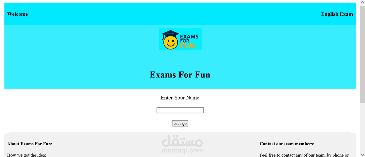 ُExam 4 Fun