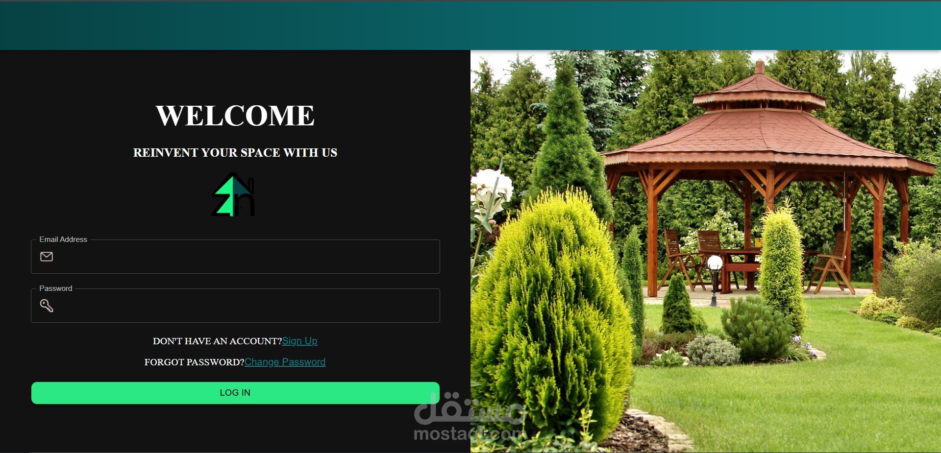 موقع ويب للعقارات