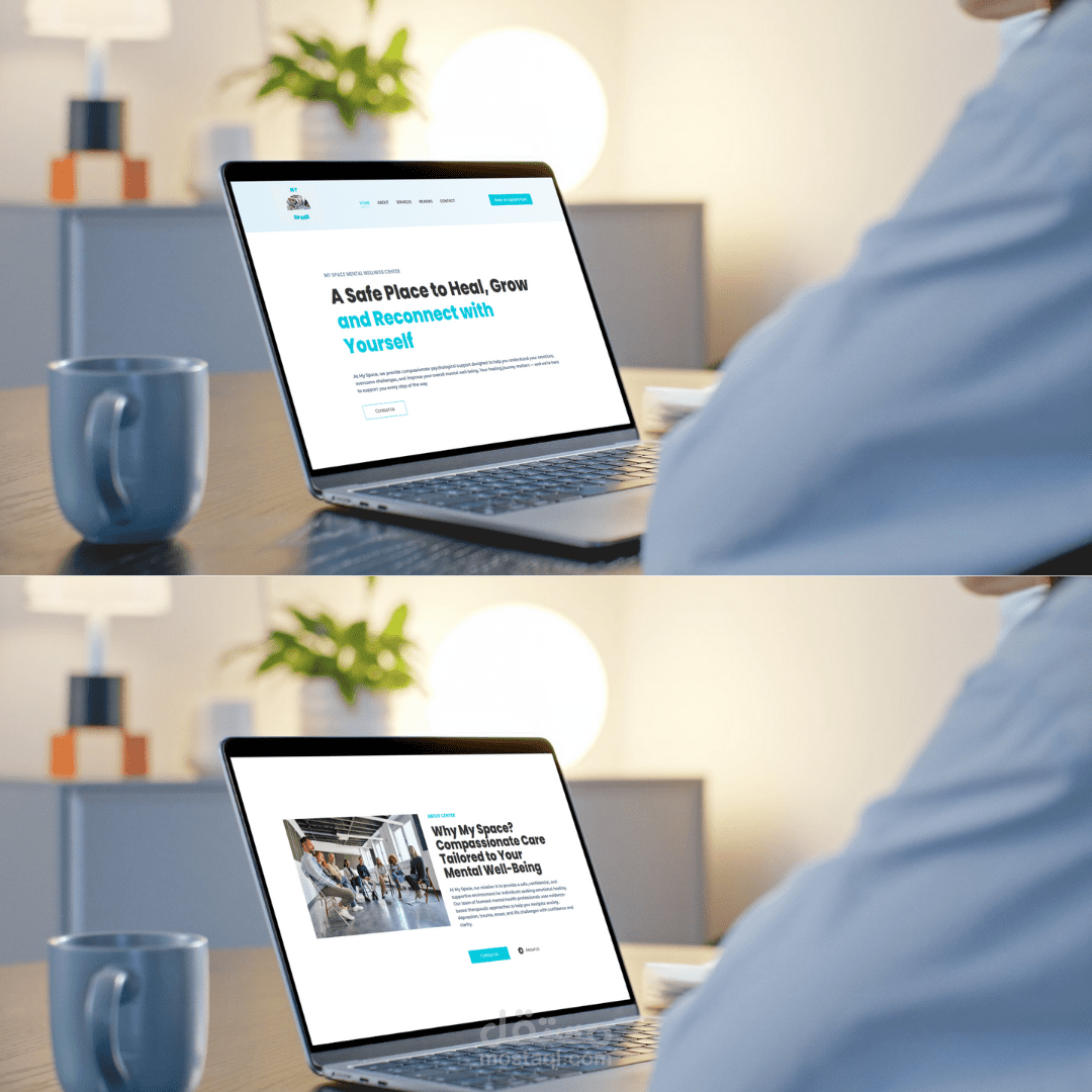 تصميم وتطوير موقع WordPress احترافي لخدمة الصحة النفسية – My Space