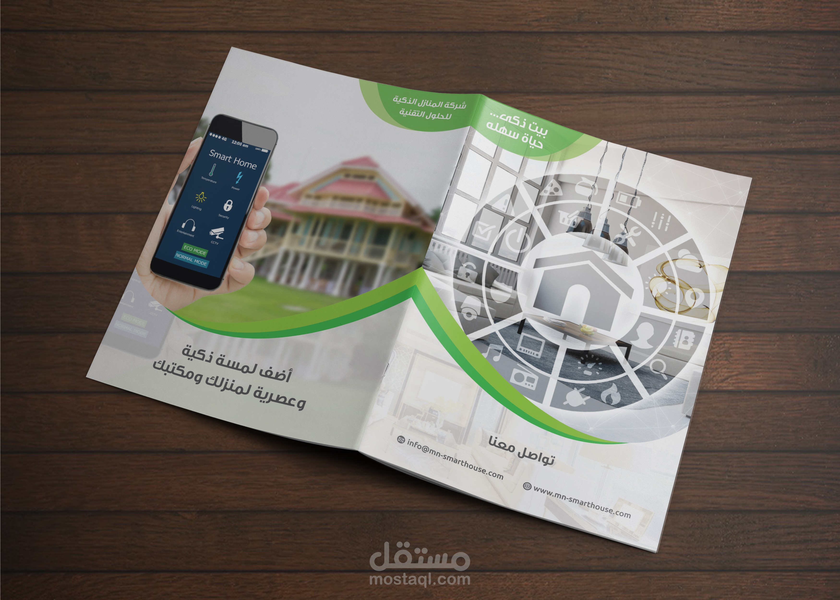 بروفايل المنازل الذكية