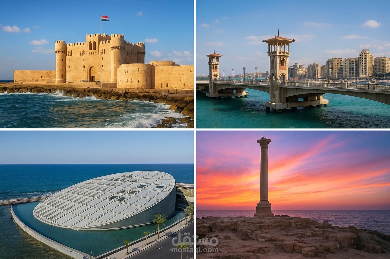 افضل 5 اماكن سياحية في الاسكندرية