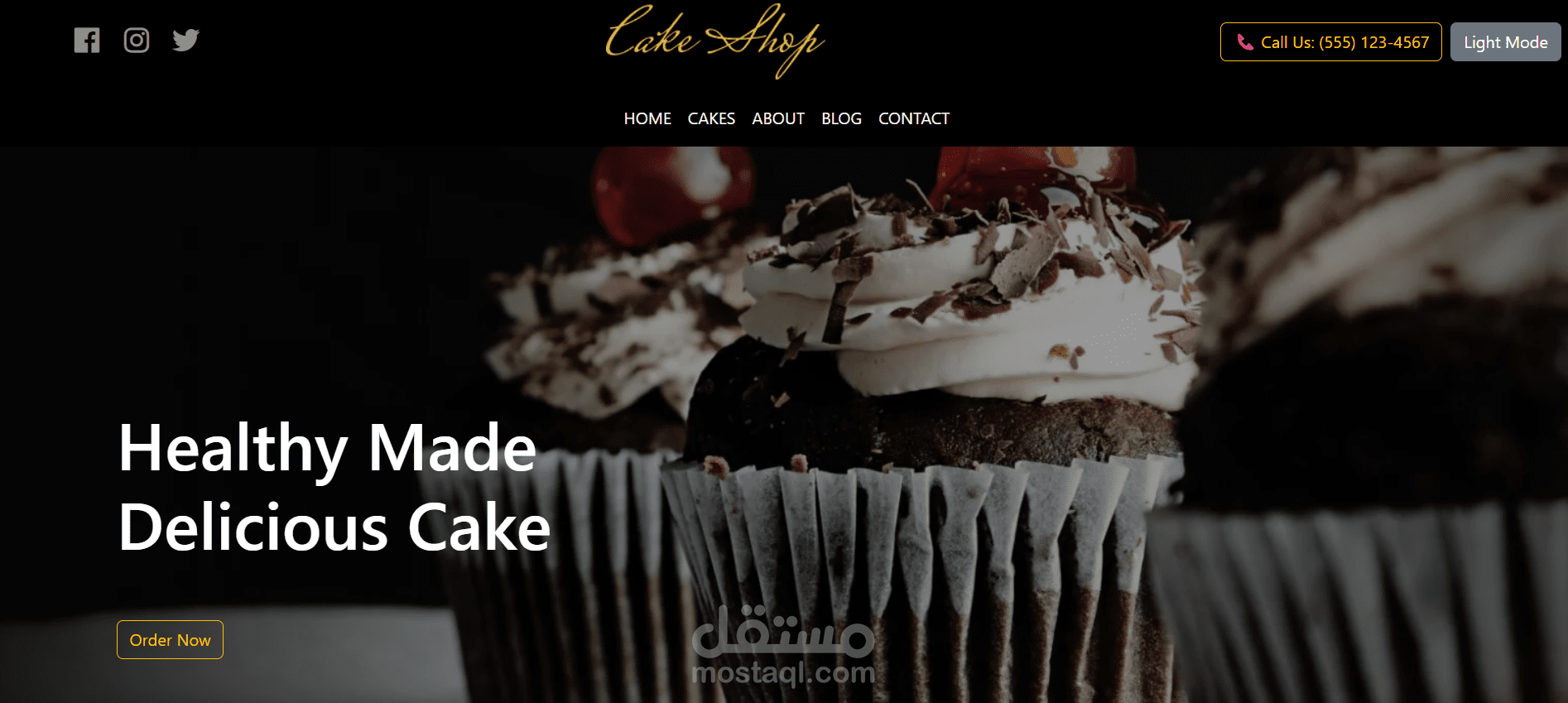 Business Landing Page