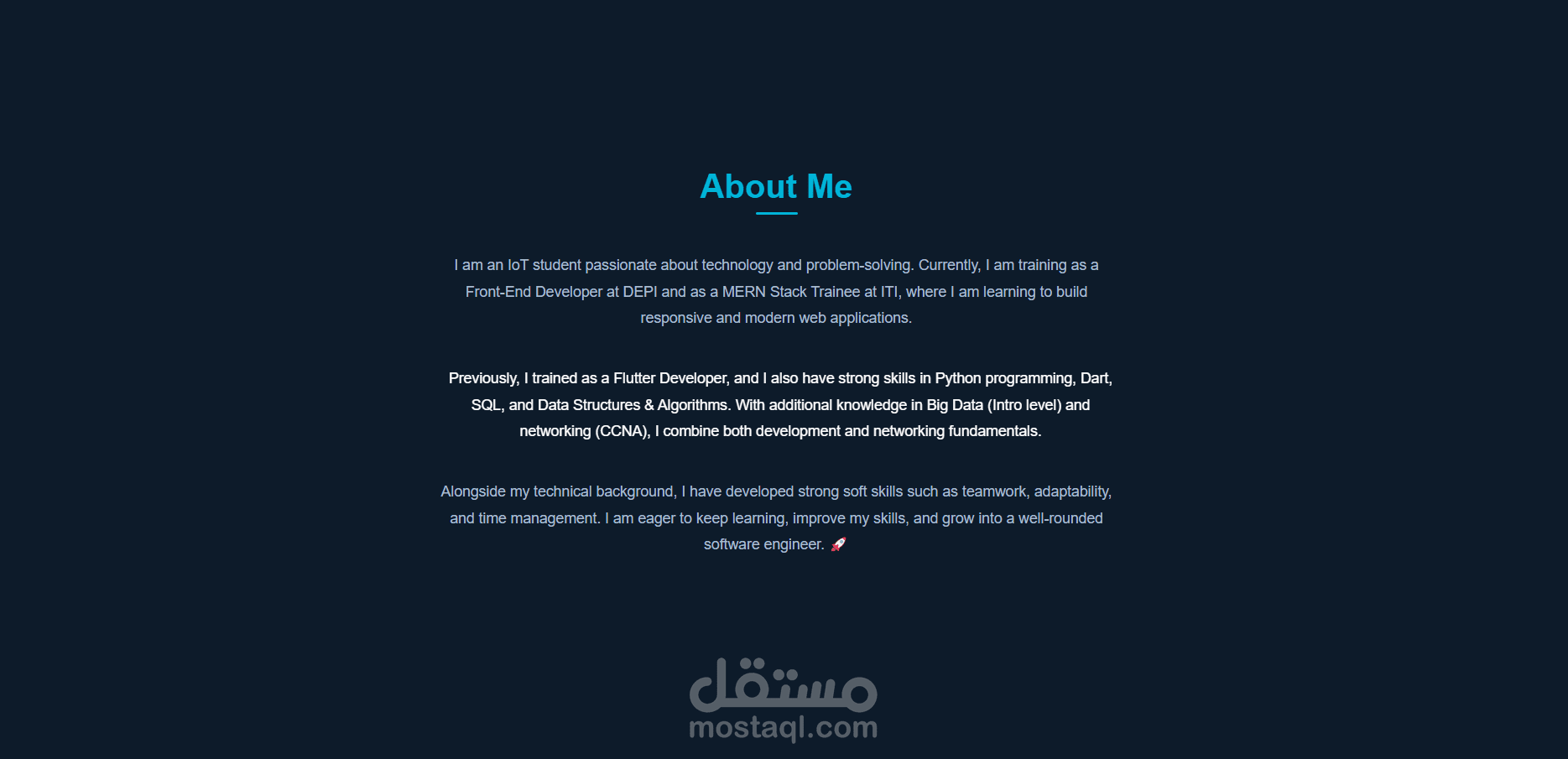 إنشاء Portfolio عصري وجذاب لعرض أعمالك باحترافية