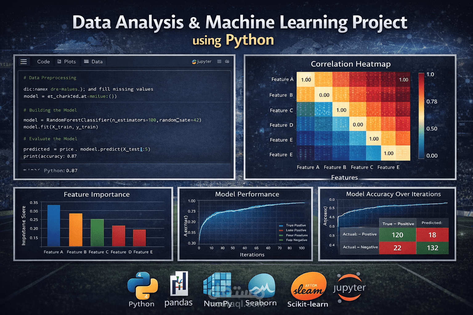 Data Analysis & Machine Learning Project using Python