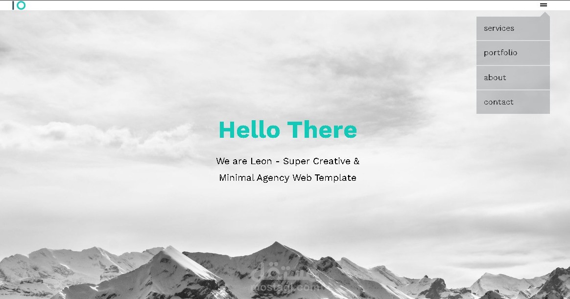 Leon | Creative Minimal Web Template