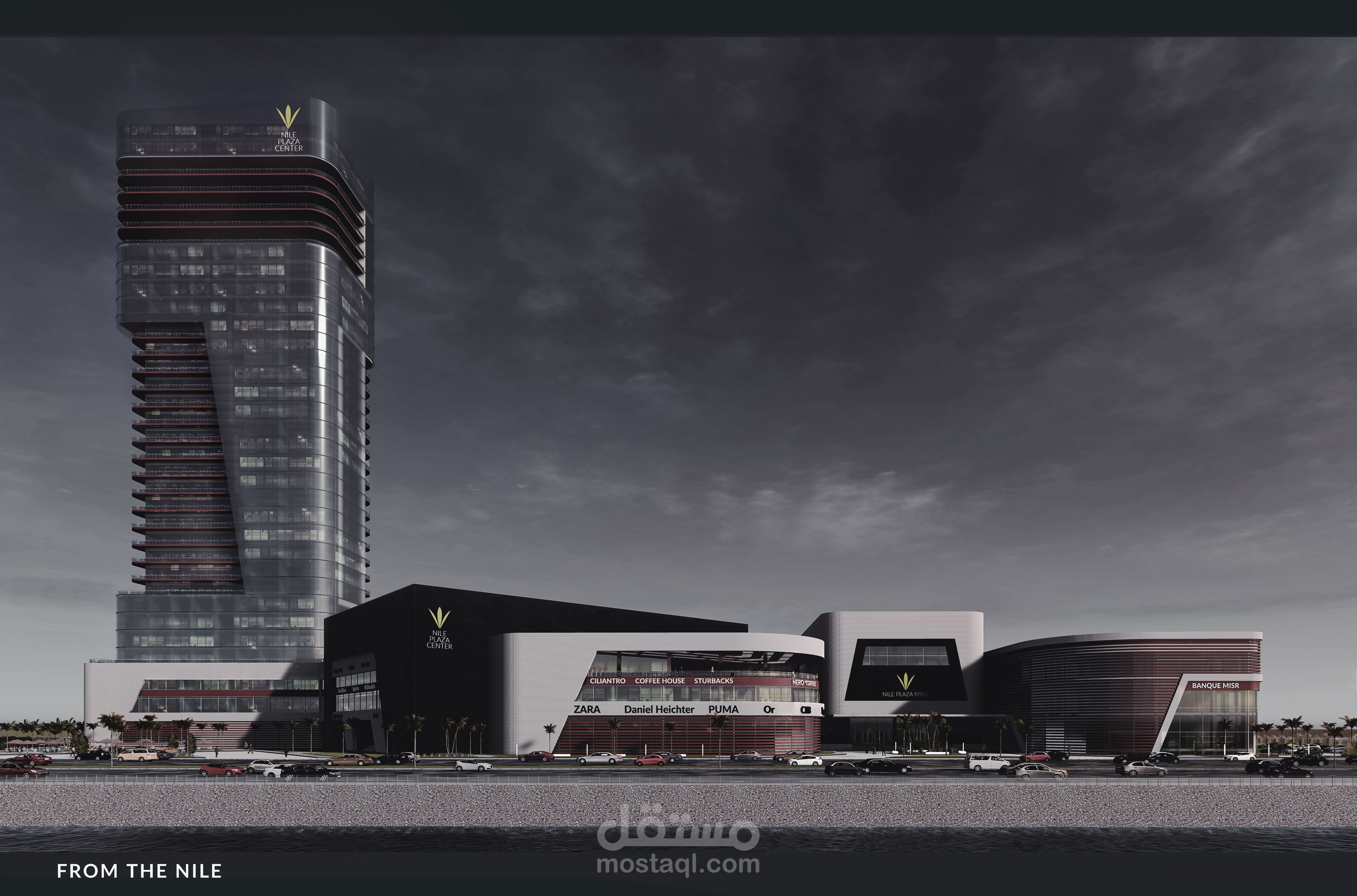 تصميم مول تجاري بالقاهرة