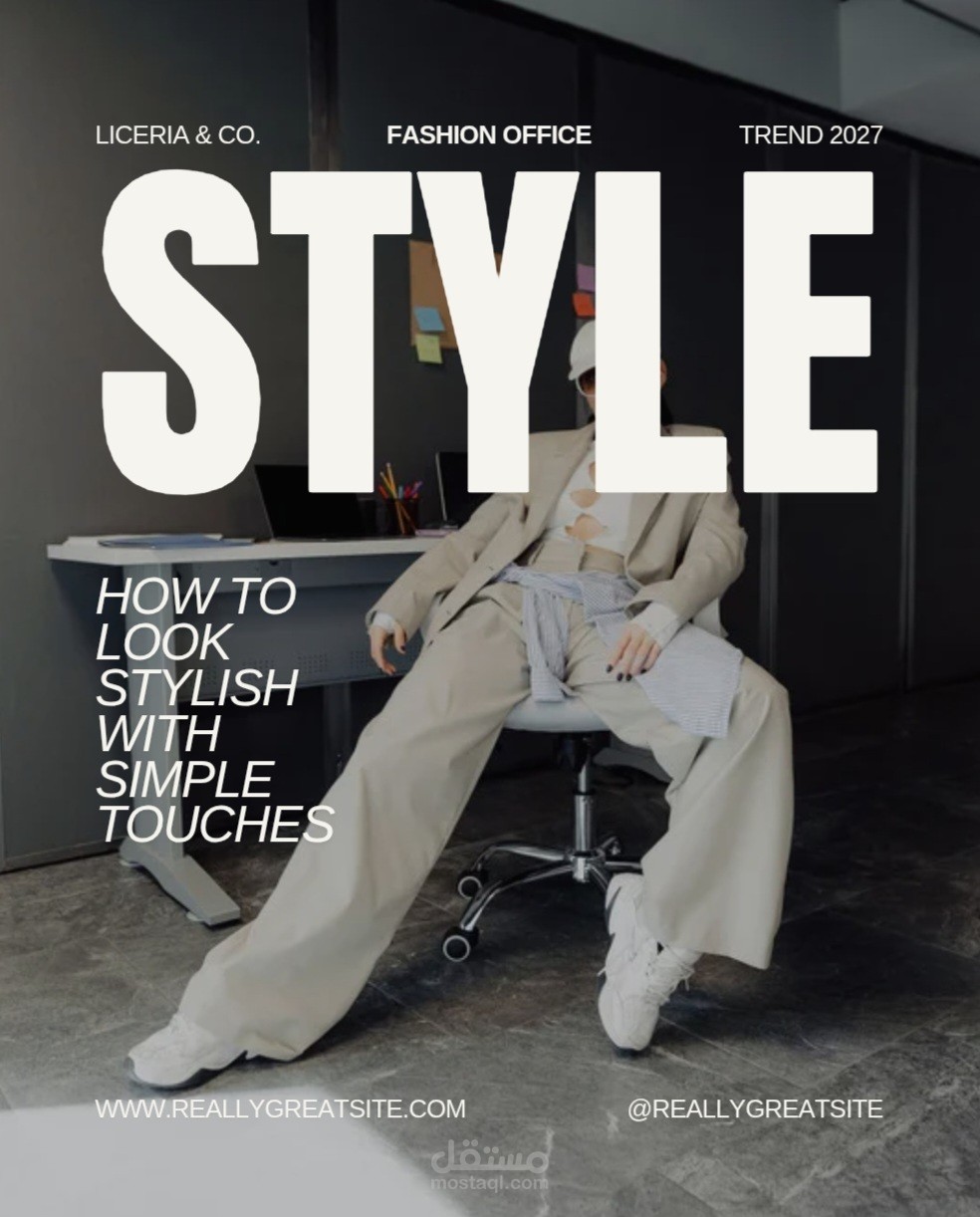 Social Media Fashion post