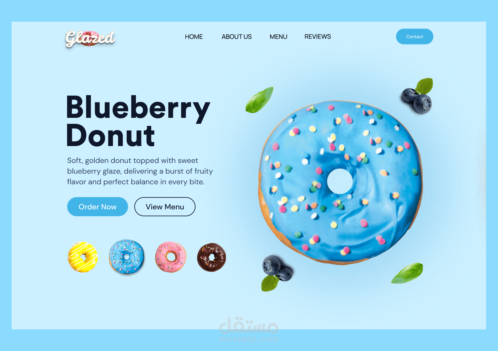 Glazed - Donut Shop