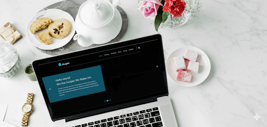 تصميم صفحة هبوط احترافية باستخدام HTML,CSS