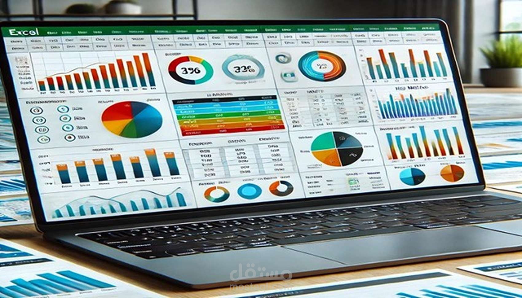 عمل داشبورد تفاعلى Interactive Dashboard بإستخدام Power BI