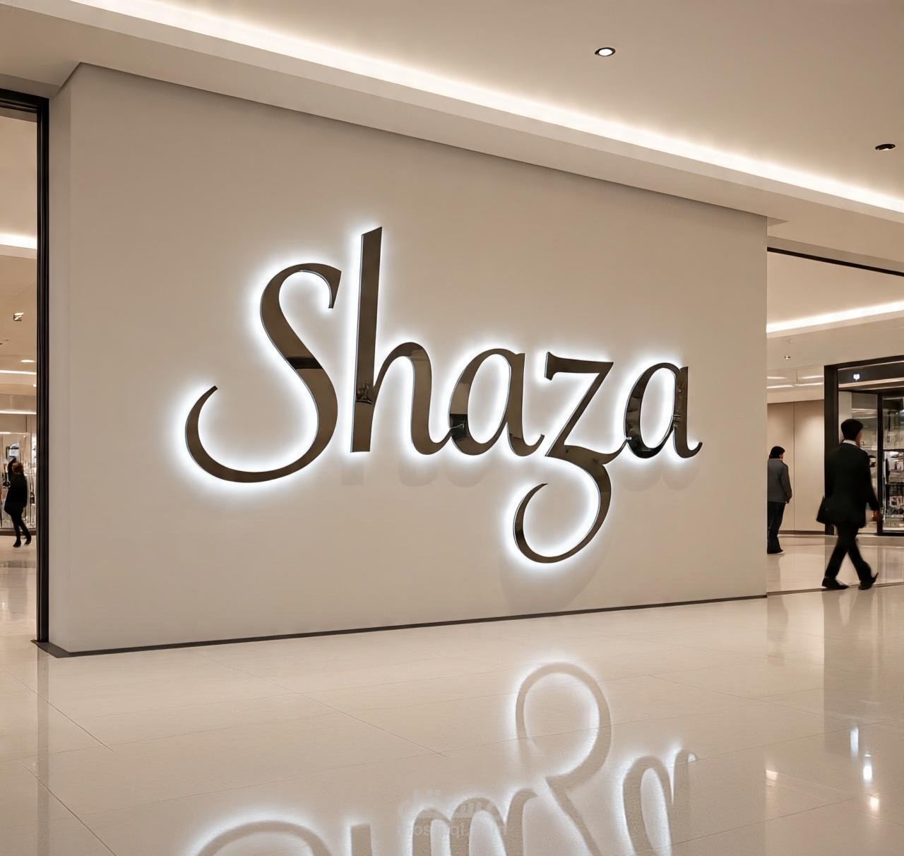 لوجو بأسم(Shaza)