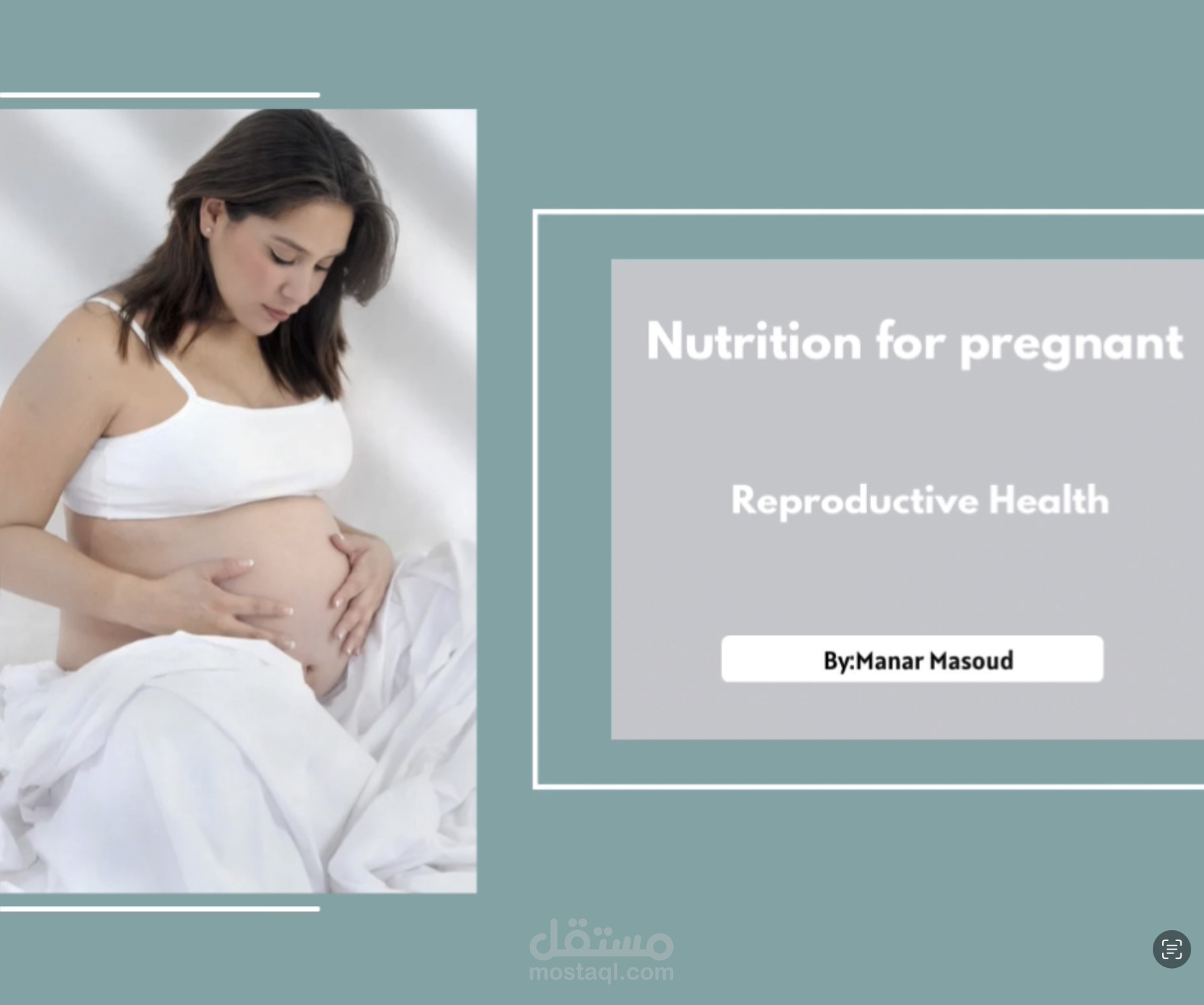 “Comprehensive Guide: Nutrition for Pregnant Women & Reproductive Health” (دليل شامل: تغذية الحامل والصحة الإنجابية)