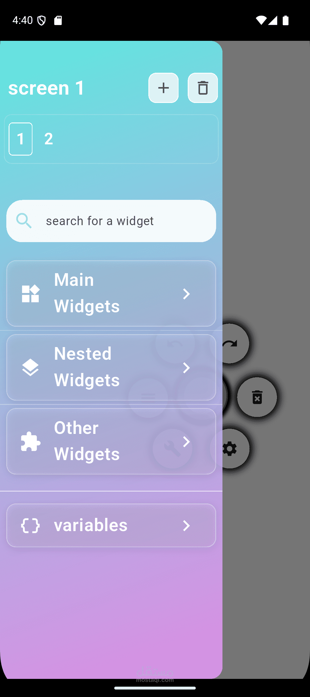 No-Code Mobile App Builder