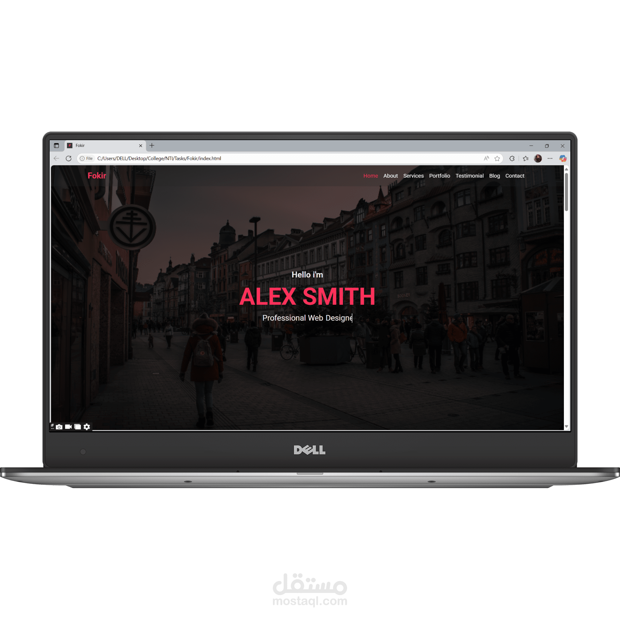 Fokir Portfolio Website