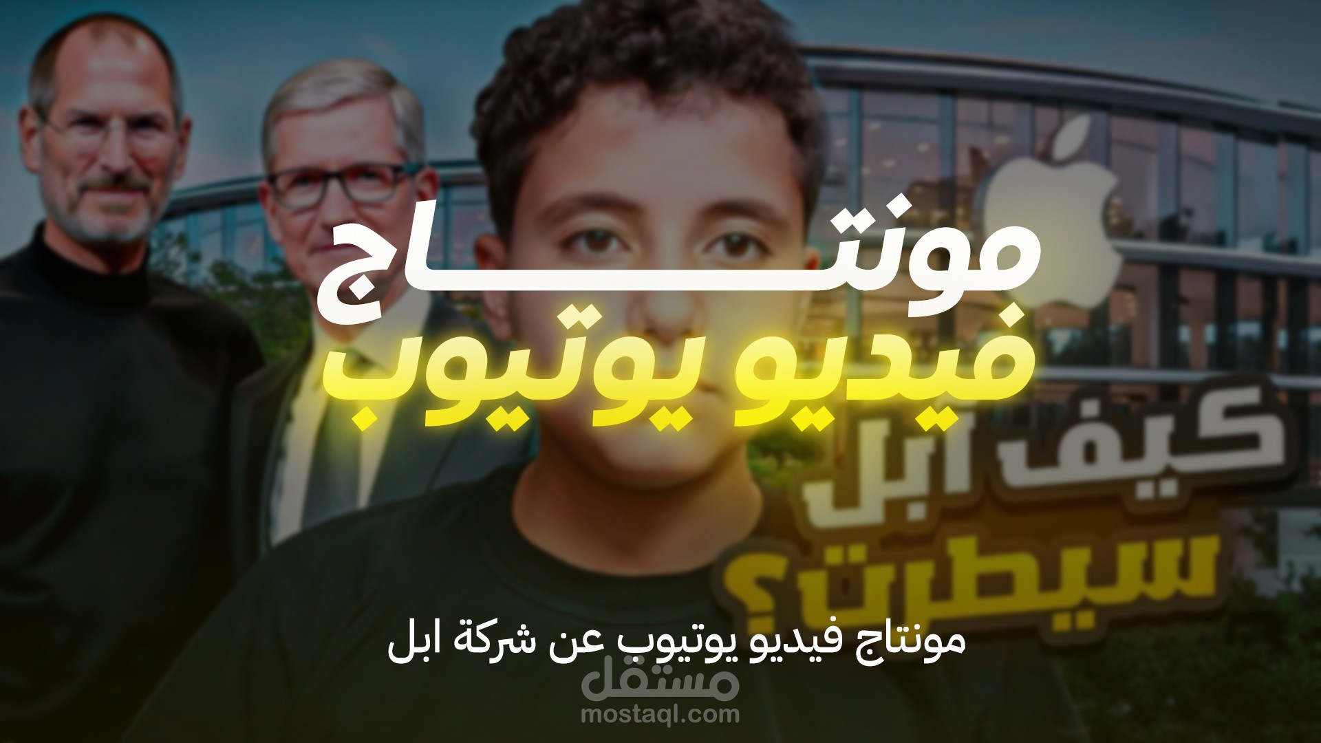 مونتاج فيديو ليوتيوبر