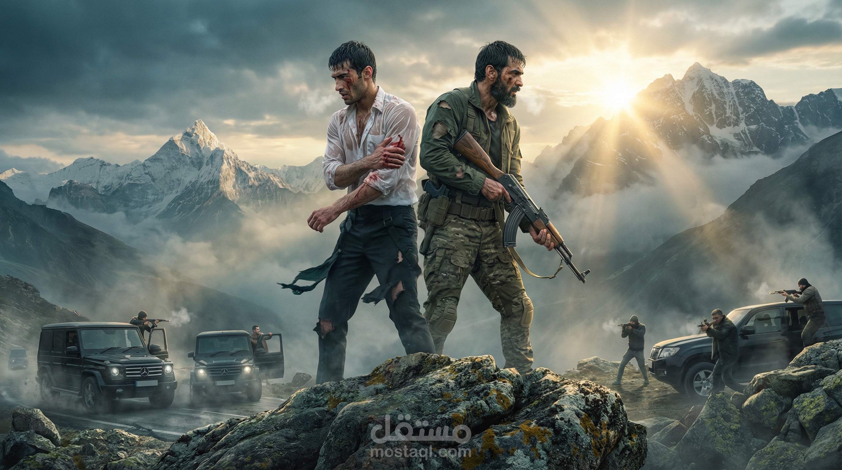 مجموعة أعمال متنوعة في مجالات مختلفة