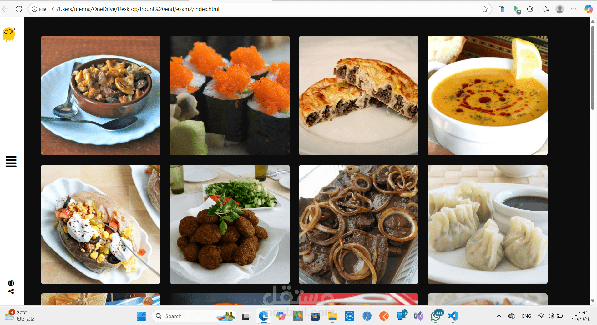 Food Recipes Website