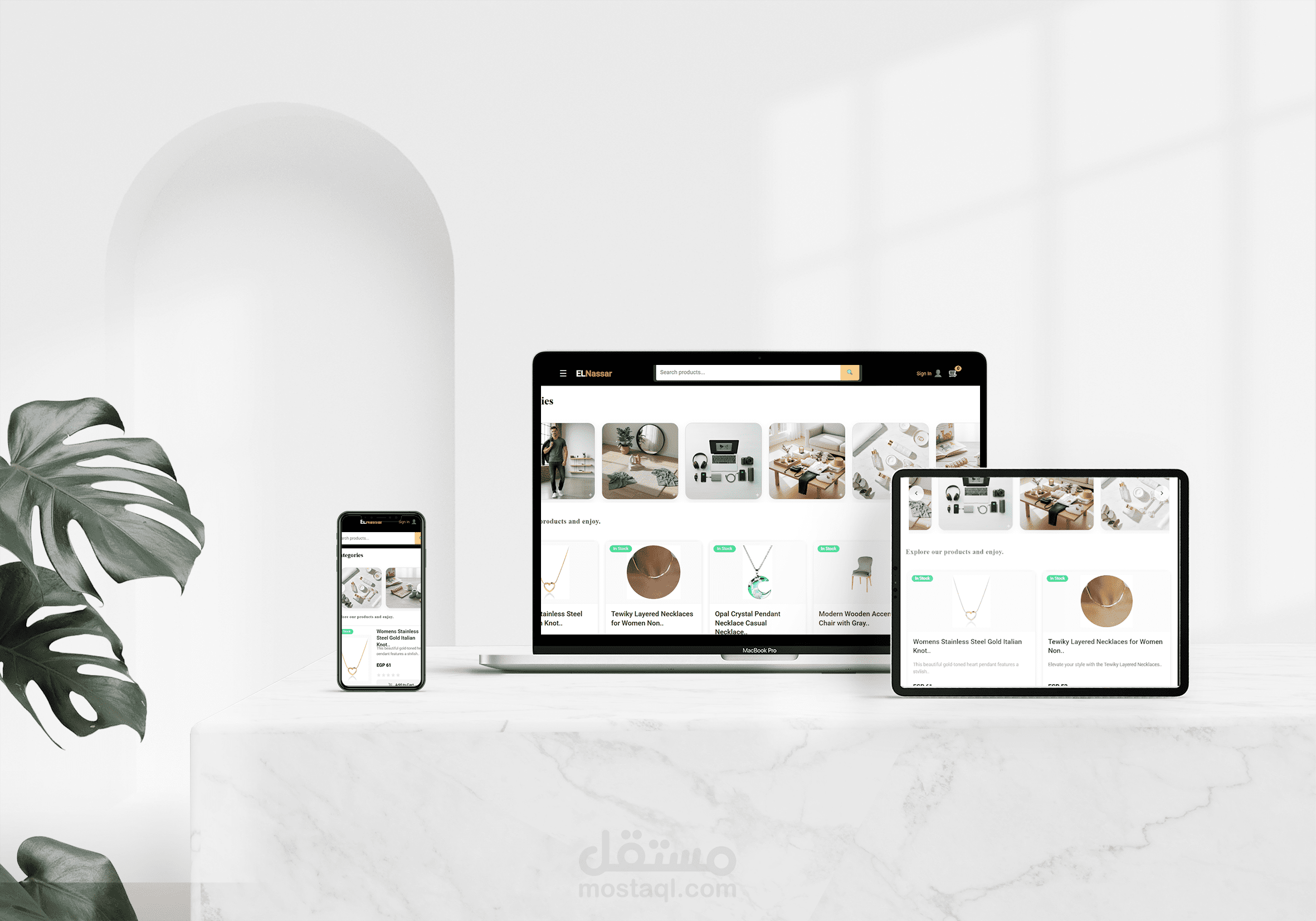 متجر إلكتروني متكامل (E-commerce Platform) مع لوحة تحكم إدارية متطورة