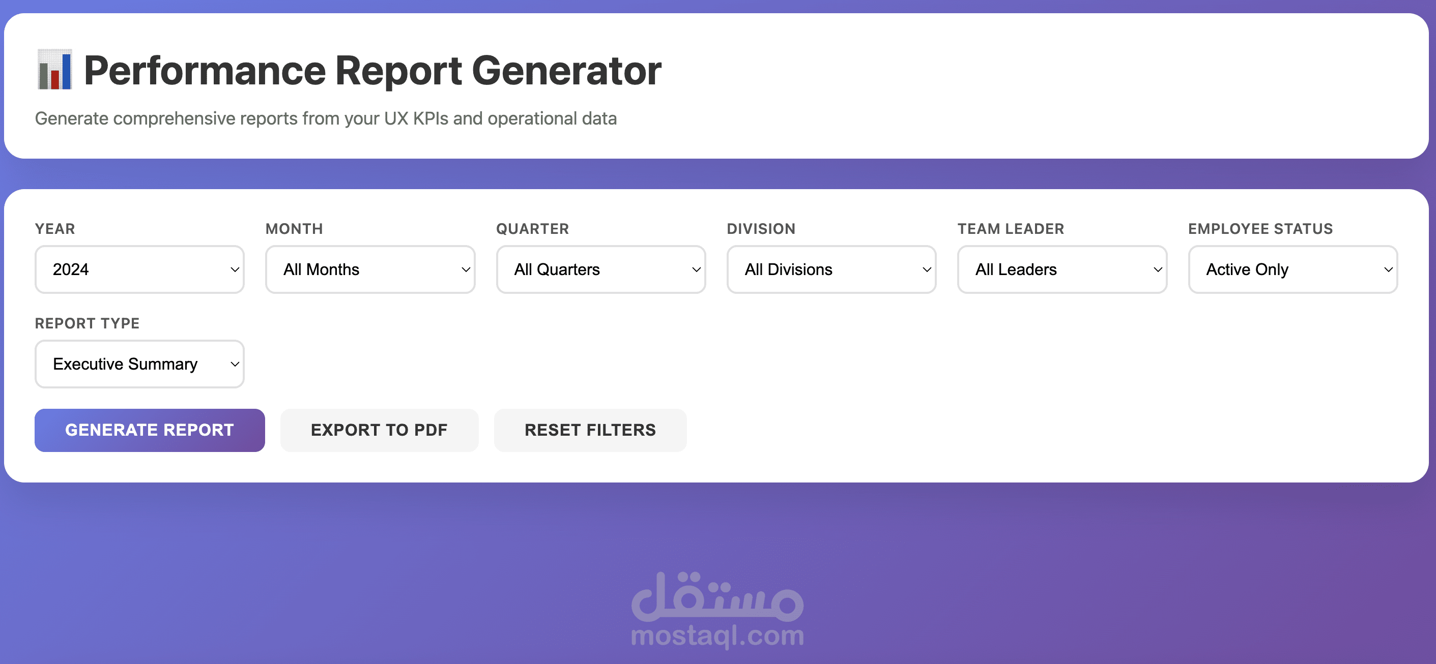 Insights Dashboard