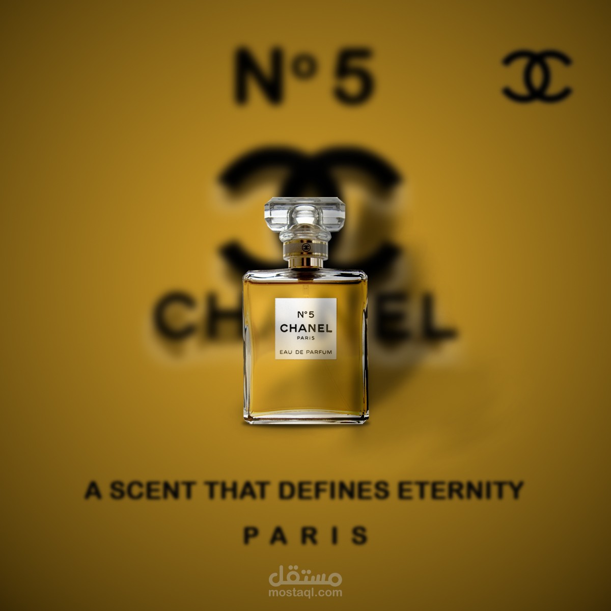 chanle no 5 advertising post