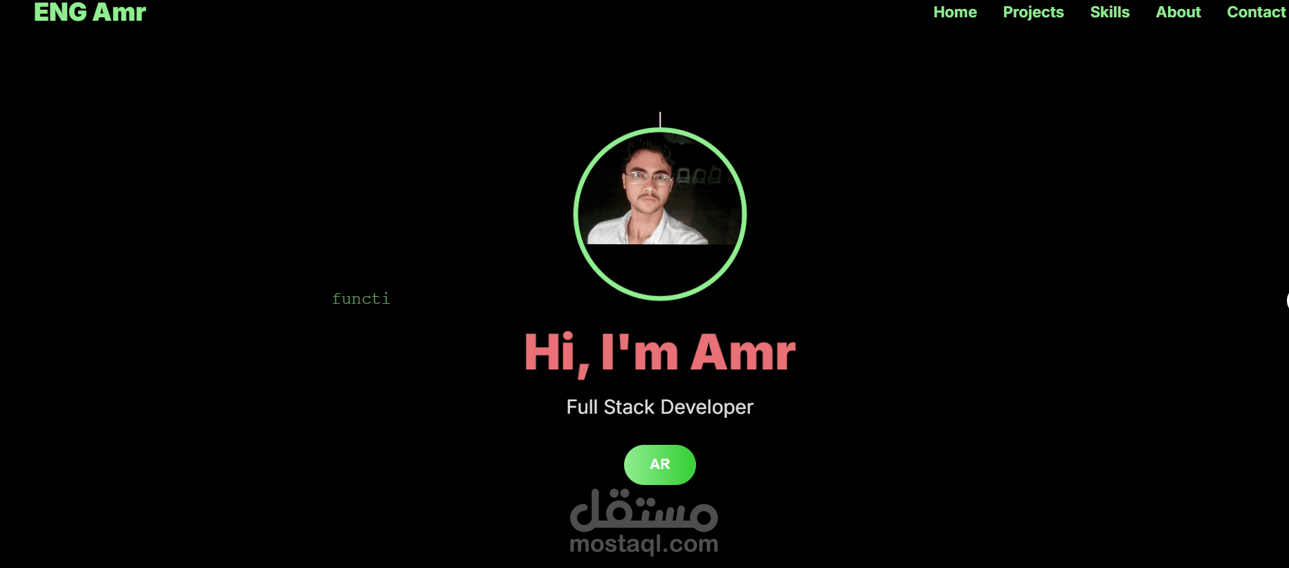 البروتوفليو الخاص بي يحتوي علي كل اعمالي