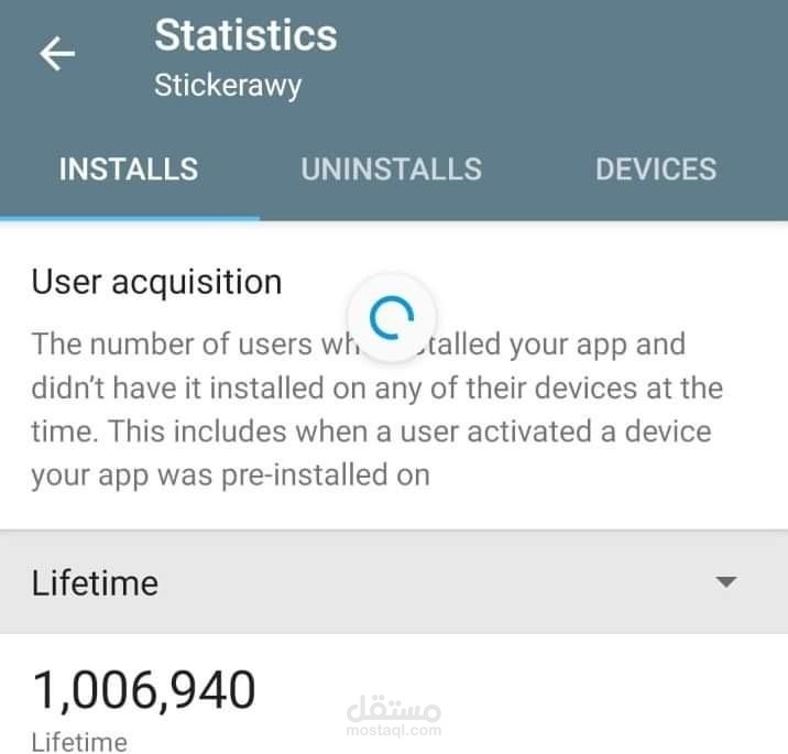 تسويق وبناء خطة دخول السوق لتطبيق وجلب أكثر من 1,000,000 تحميل