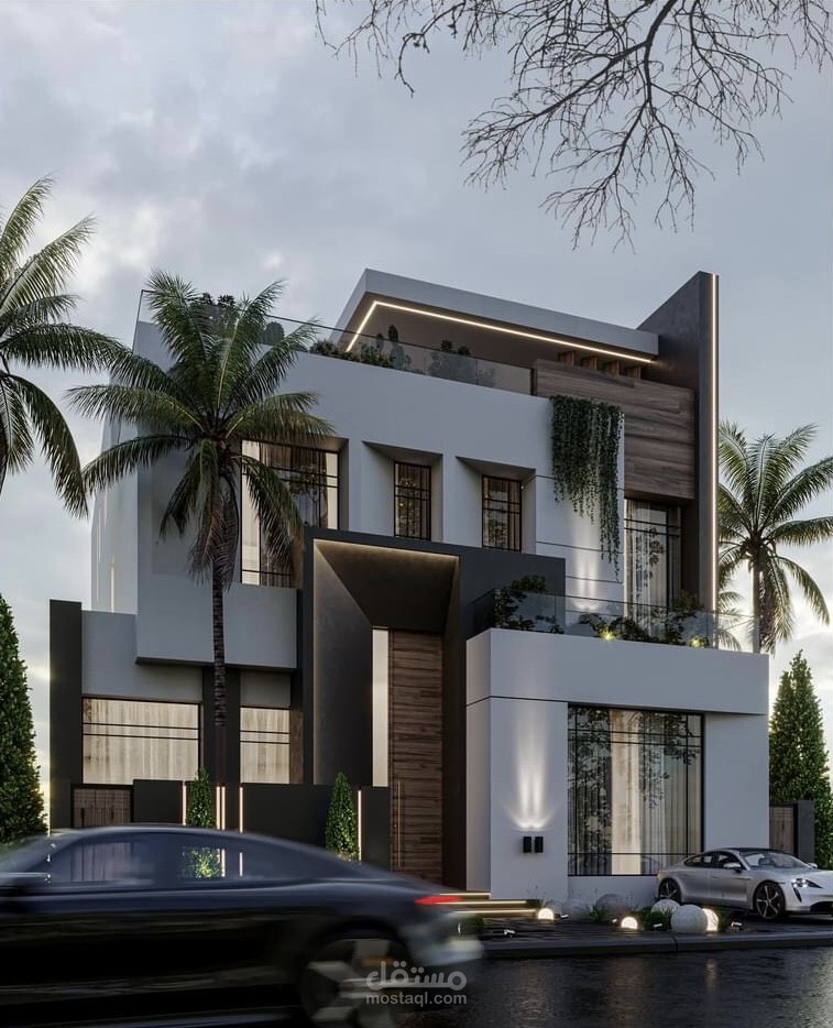 بعض الواجهات من تصميمي بعدة طرازات مختلفة
