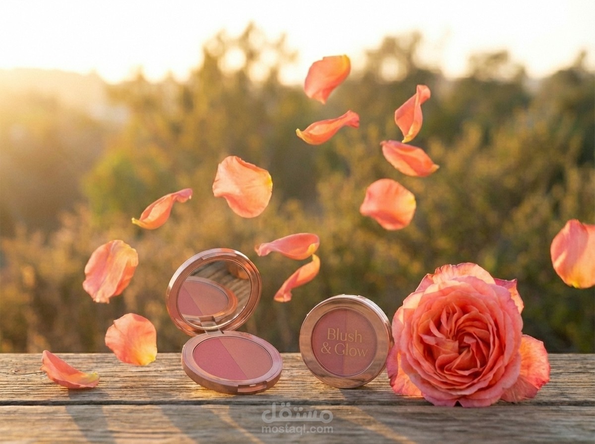 إعلان لمستحضر تجميل