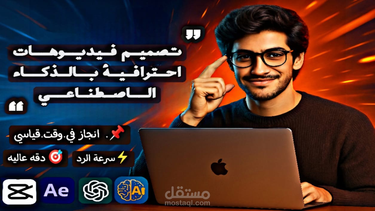 تصميم فيديو إعلاني بالذكاء الاصطناعي لمنتجك أو خدمتك باحتراف
