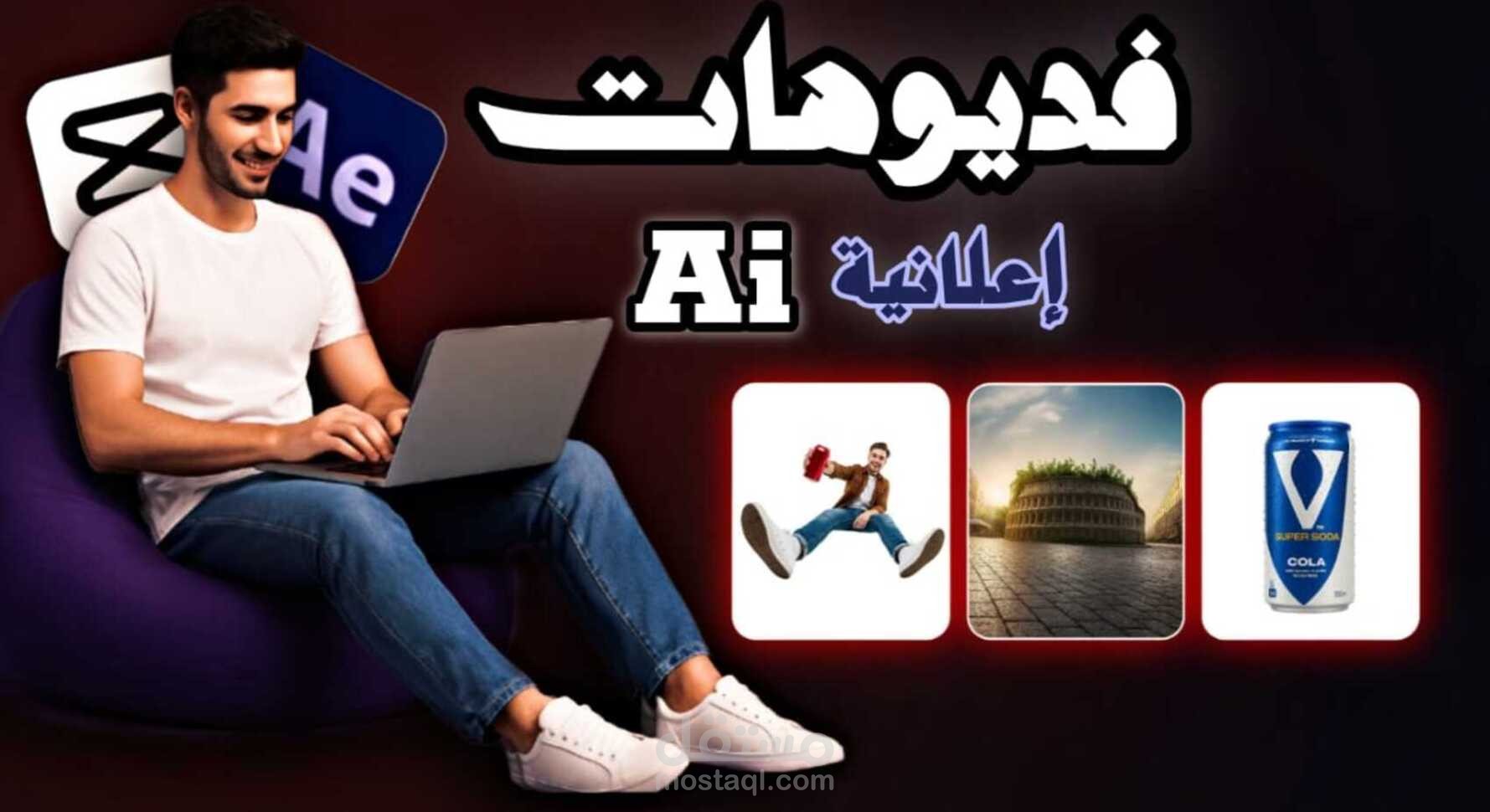 تصميم فديوهات اعلانيه احترافيه دعائية تسويقية بجوده عاليه