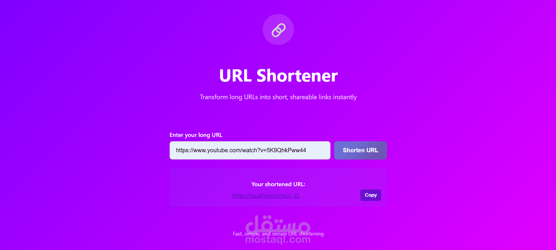 URL Shortner