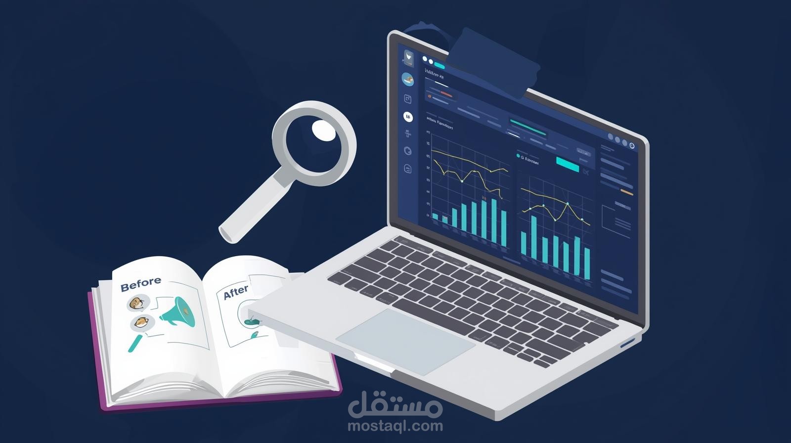 تحليل محتوي صفحة الشركة علي لينكدن