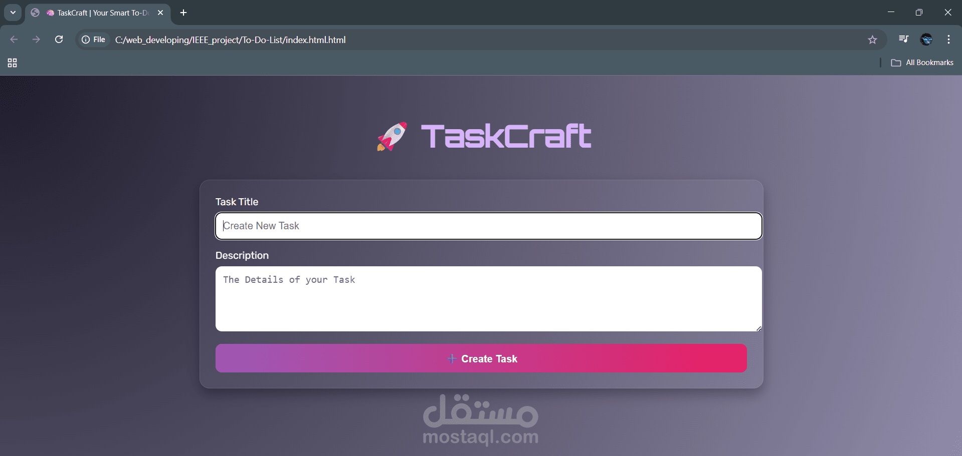 To-Do-List website