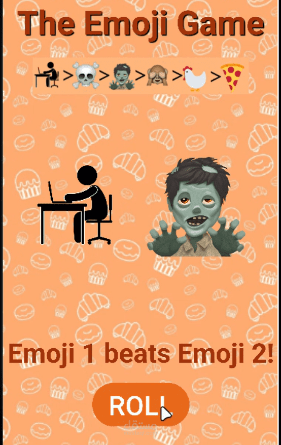 Emojis battle app