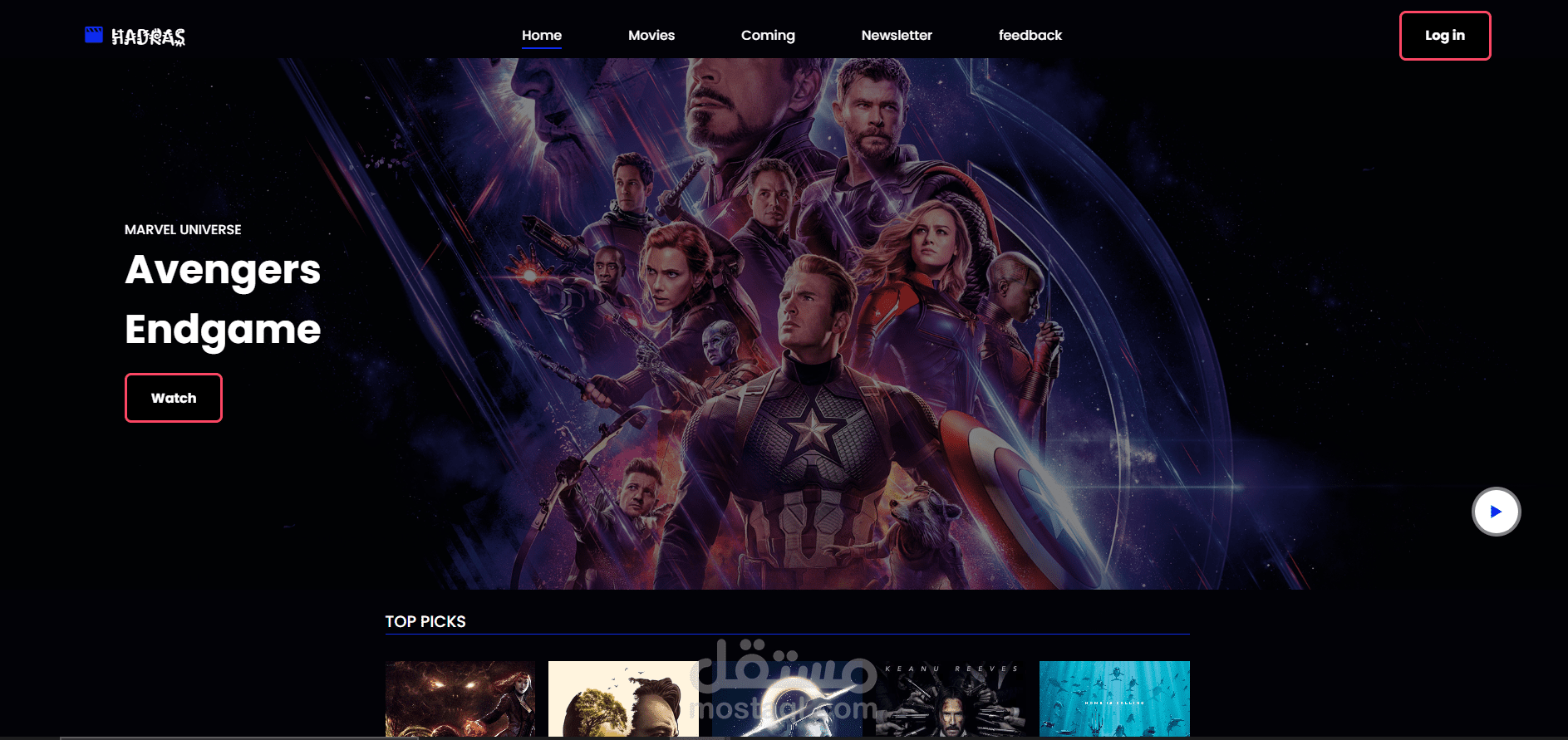 Hadras website for movie reviews