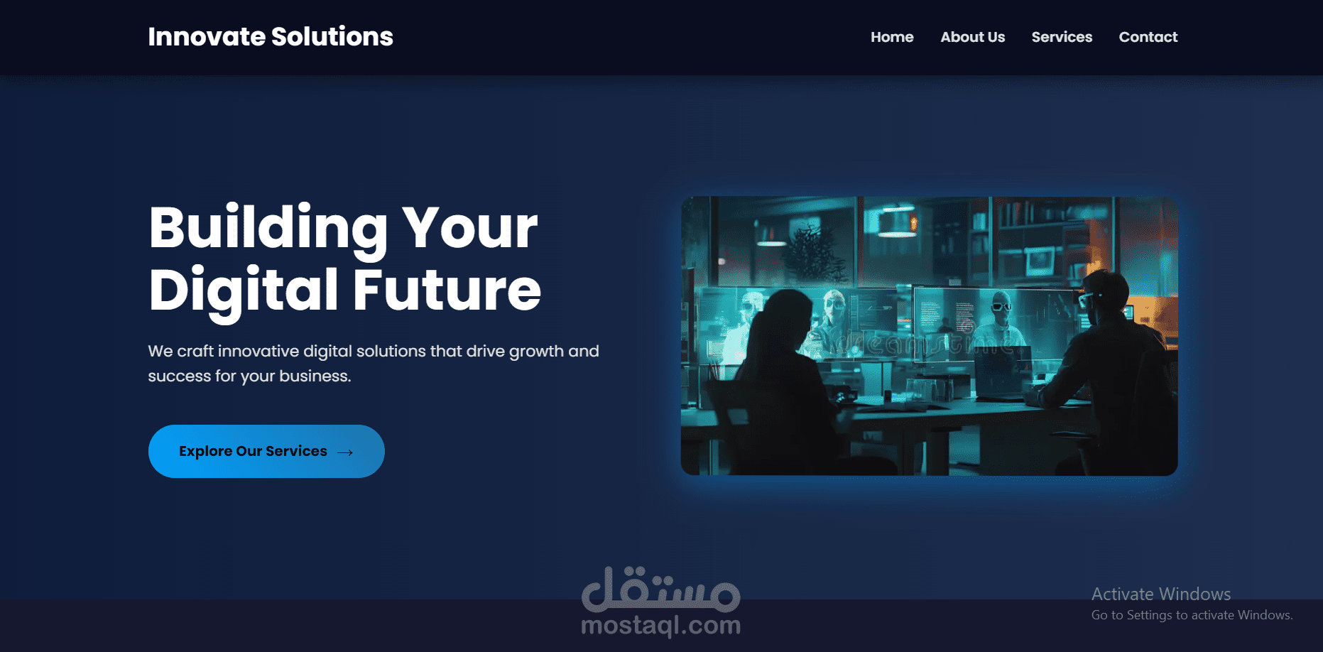 Business Website for Small Company